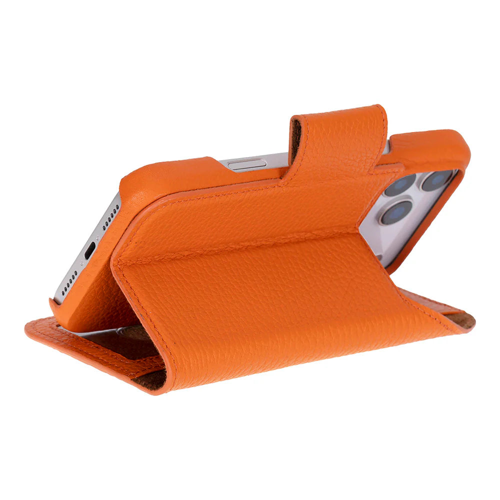 Elite Magic iPhone 17 Pro Detachable Leather Wallet Case