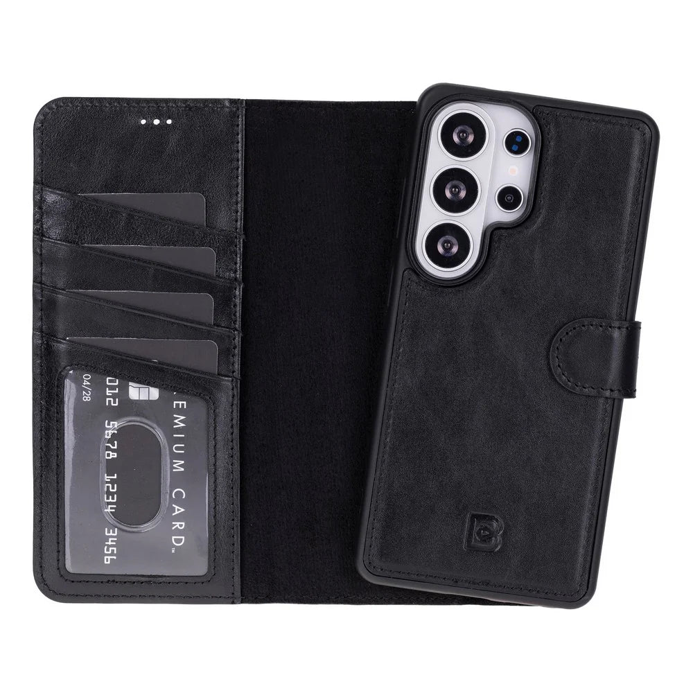 Magic Samsung Galaxy S26 Ultra Leather Detachable Wallet Case