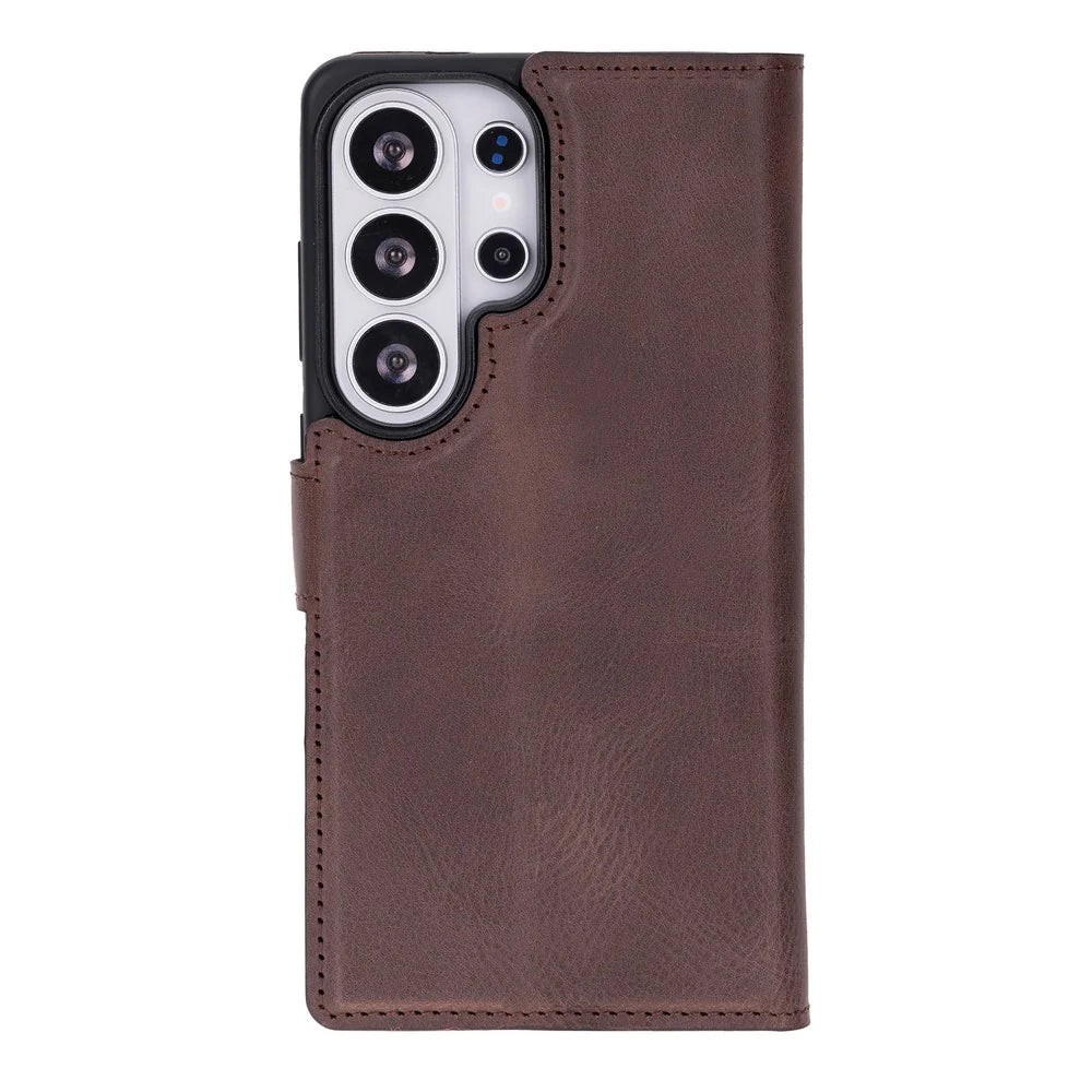 Magic Samsung Galaxy S26 Ultra Leather Detachable Wallet Case