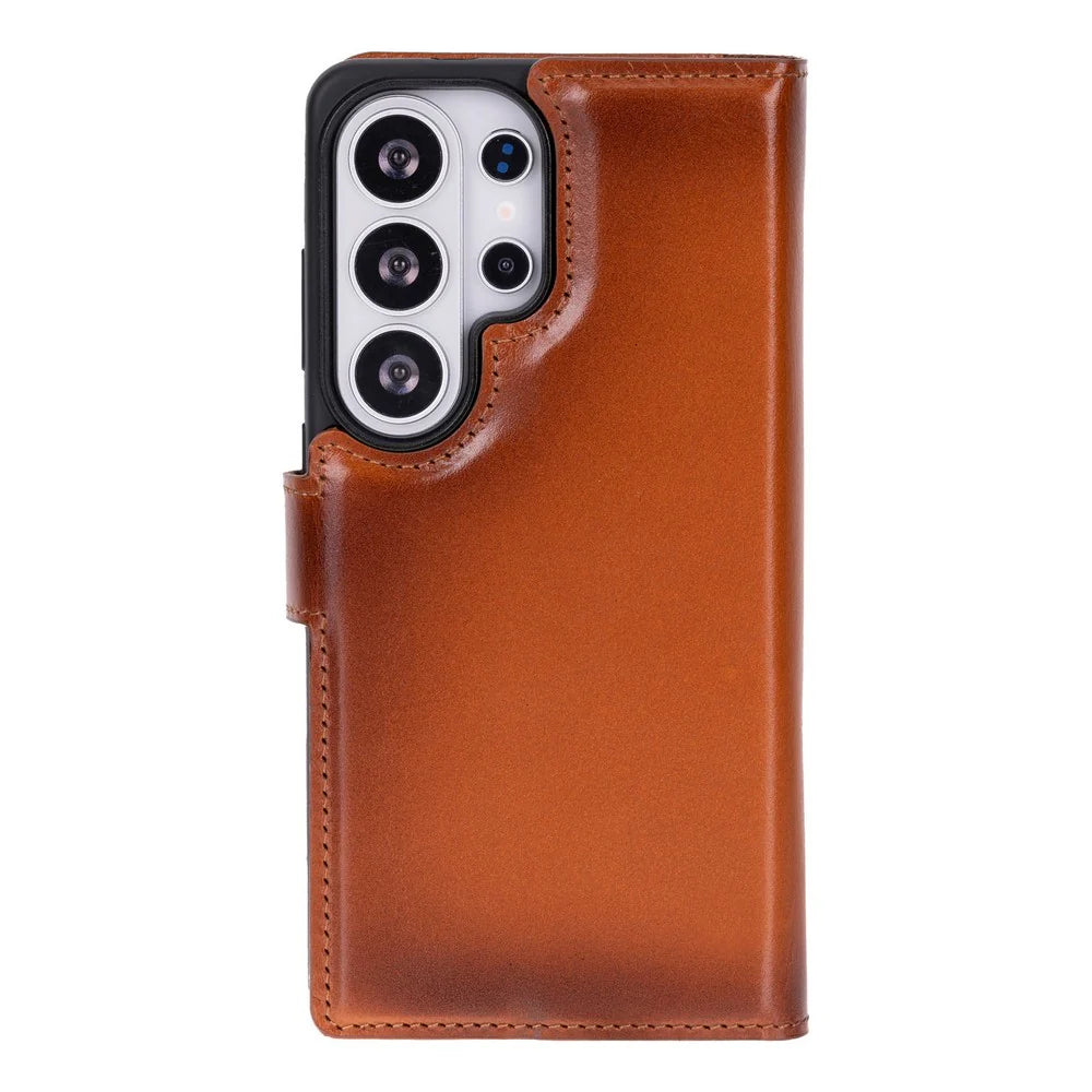 Magic Samsung Galaxy S26 Ultra Leather Detachable Wallet Case