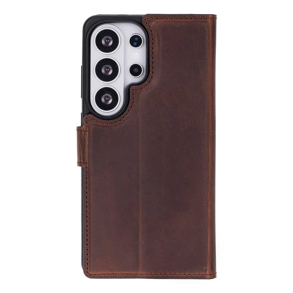 Magic Samsung Galaxy S26 Ultra Leather Detachable Wallet Case