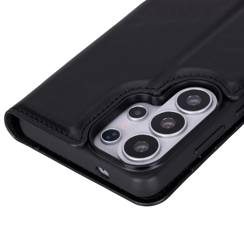 Magic Samsung Galaxy S26 Ultra Leather Detachable Wallet Case