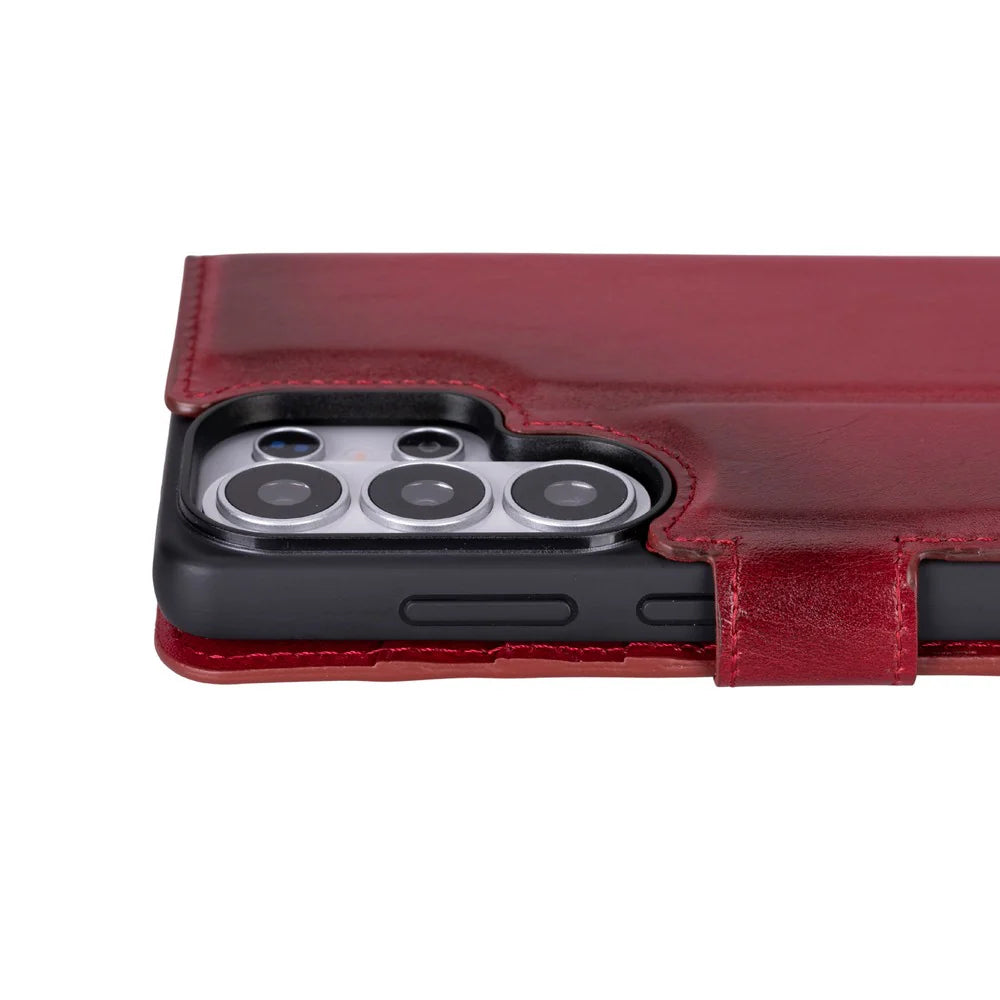 Magic Samsung Galaxy S26 Ultra Leather Detachable Wallet Case