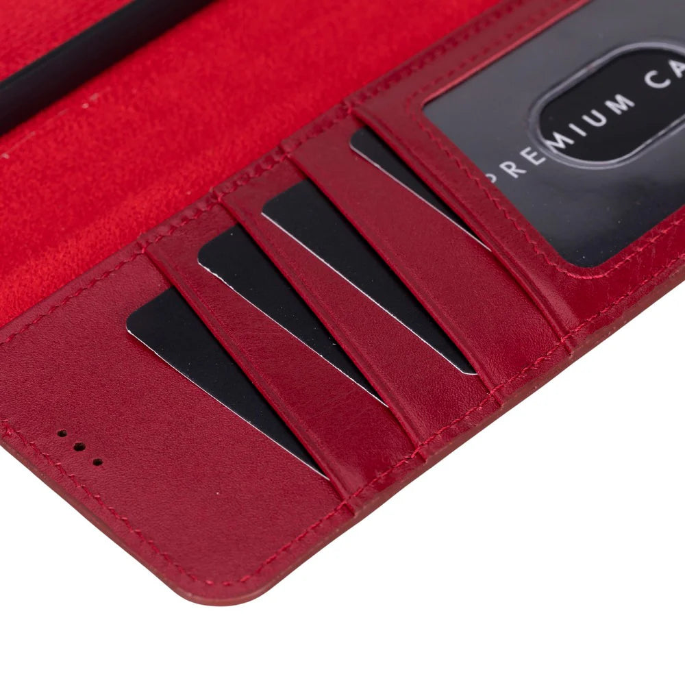 Magic Samsung Galaxy S26 Ultra Leather Detachable Wallet Case