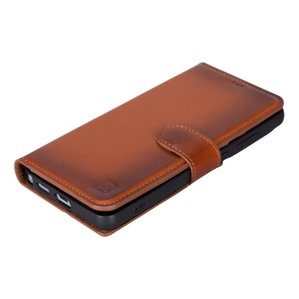 Magic Samsung Galaxy S26 Ultra Leather Detachable Wallet Case