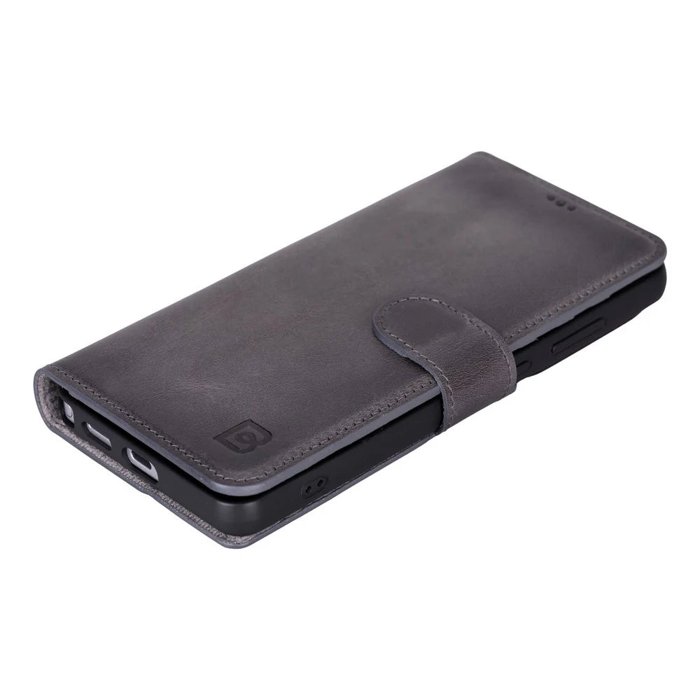 Magic Samsung Galaxy S26 Ultra Leather Detachable Wallet Case