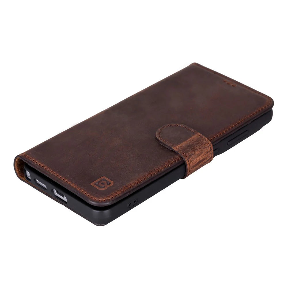 Magic Samsung Galaxy S26 Ultra Leather Detachable Wallet Case