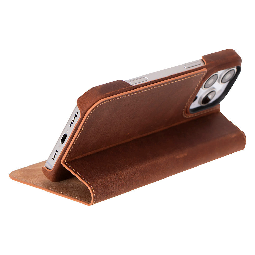 Sonat iPhone 16 Pro Max Leather Folio Case