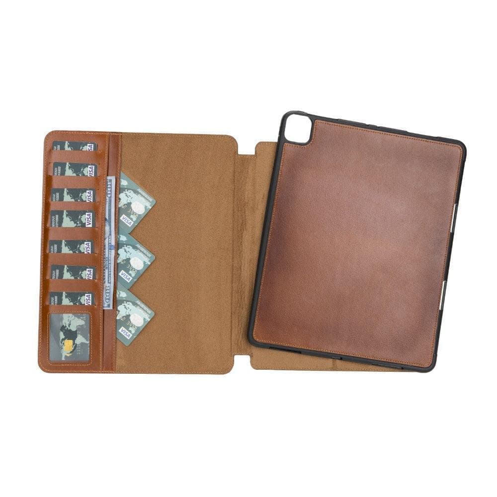 Apple Eto iPad Series Leather Wallet Case iPad Pro 11 2021 / Tan Bouletta LTD