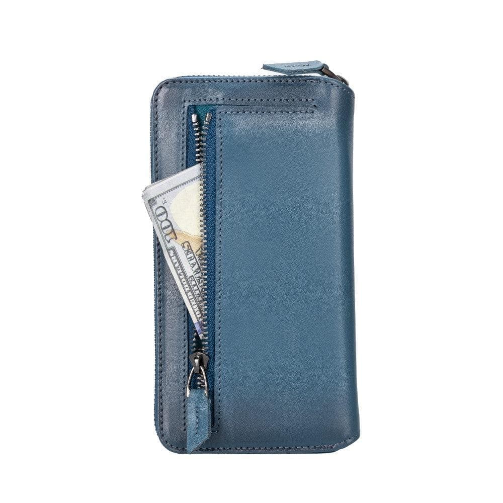 Apple iPhone 15 Series Detachable and Zipper Leather Wallet Case - Pre Order Bouletta LTD