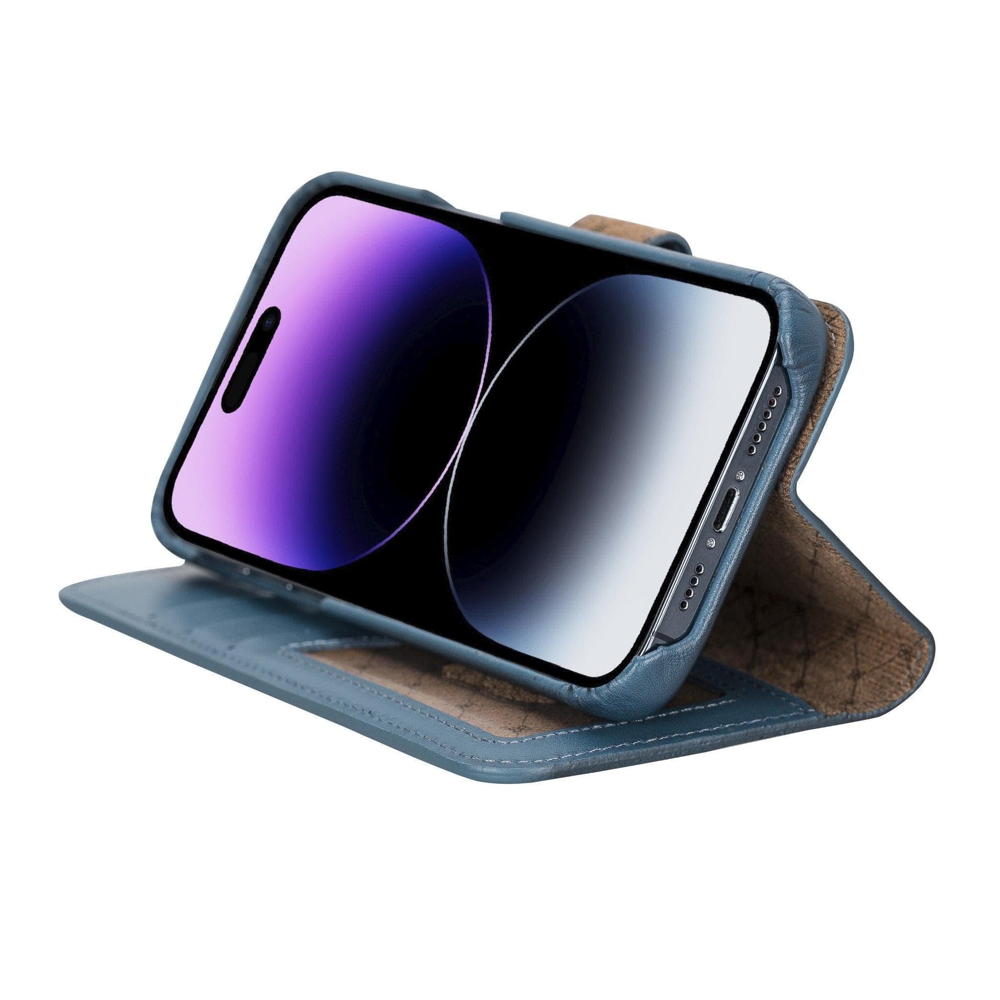 Apple iPhone 15 Series Full Leather Coating Detachable Wallet Case - Pre Order Bouletta LTD