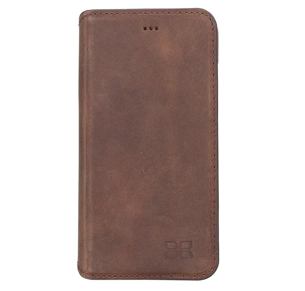 Apple iPhone 8 Series Ultimate Book Leather Phone Cases iPhone 8 / Antic Brown Bouletta LTD