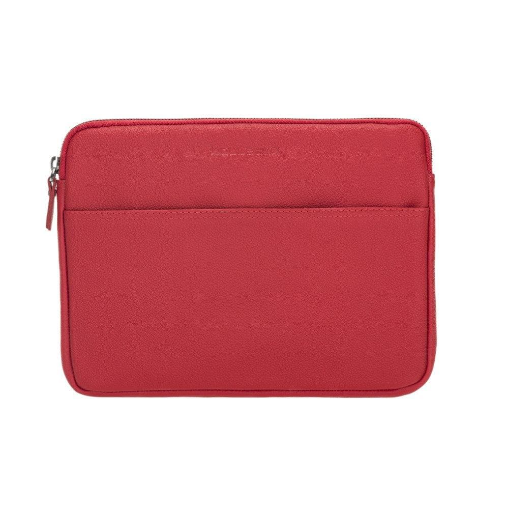 Awe Genuine Leather iPad and MacBook Sleeve 11" / Red Bouletta LTD