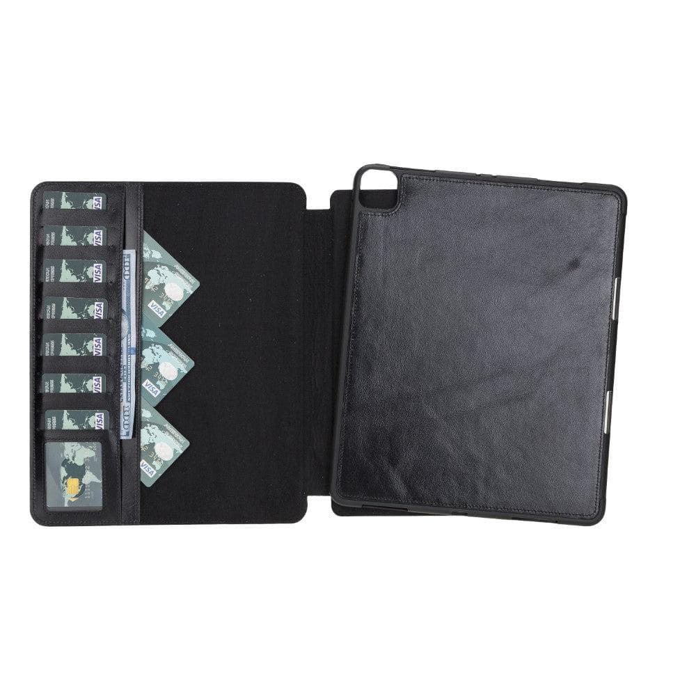 B2B- Apple Eto iPad Series Leather Wallet Case iPad Pro 12.9 / Black Bouletta B2B