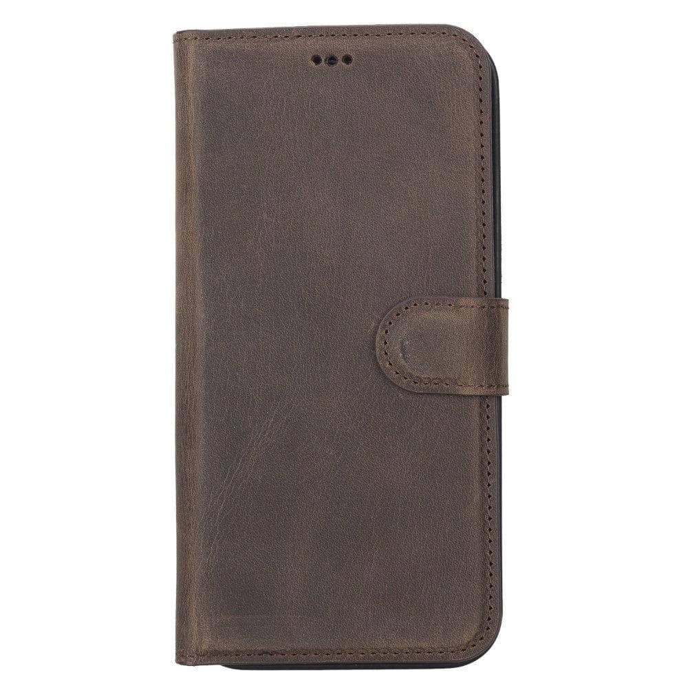 Magic iPhone 12 Series Detachable Genuine Leather Case / MW