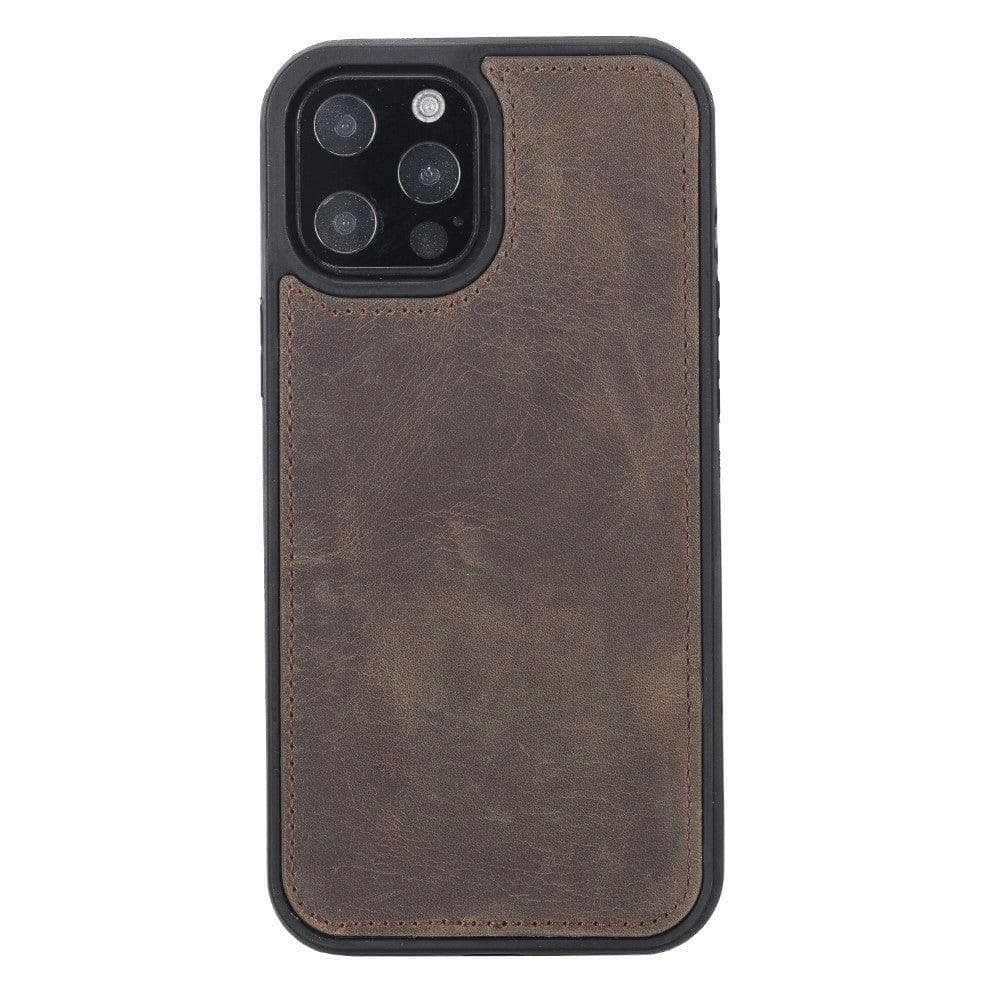 Magic iPhone 12 Series Detachable Genuine Leather Case / MW