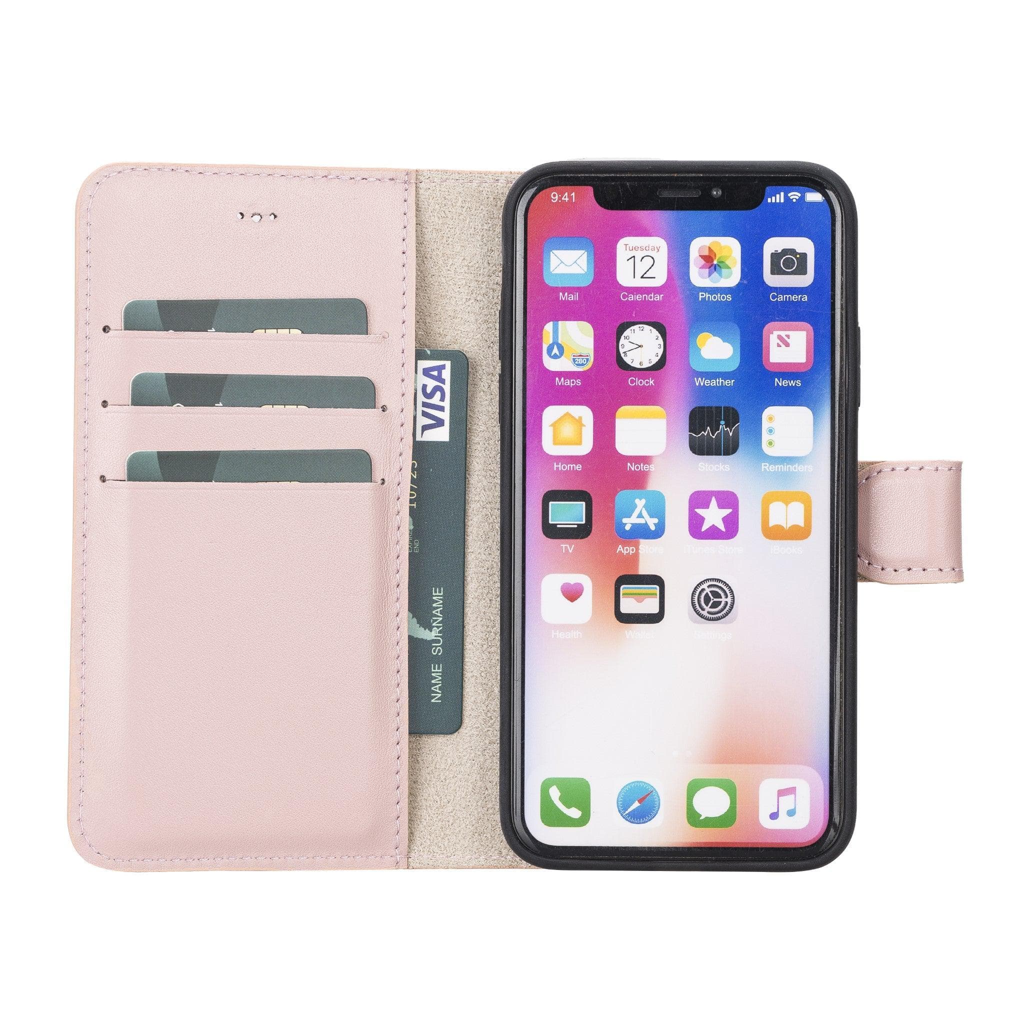 B2B - Apple iPhone X/XS Detachable Leather Case / MW Bouletta B2B