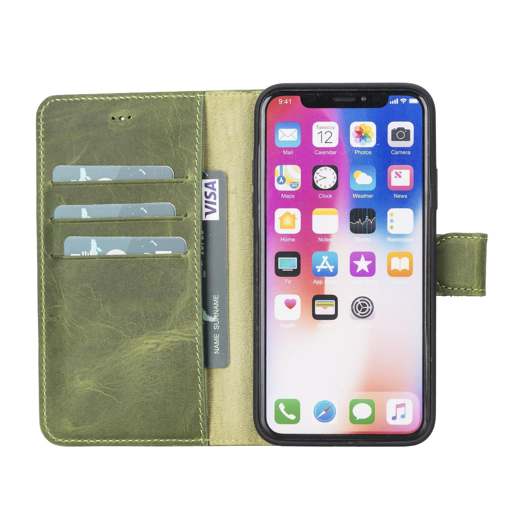 Apple iPhone X Series Detachable Leather Case / MW