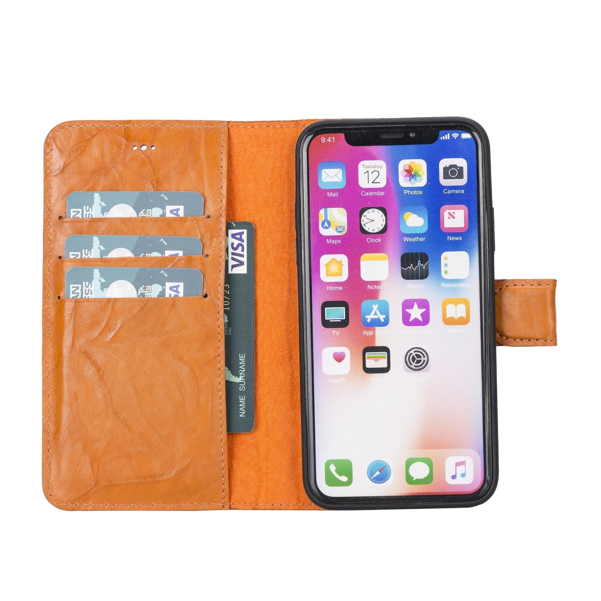 B2B - Apple iPhone X/XS Detachable Leather Case / MW Bouletta B2B