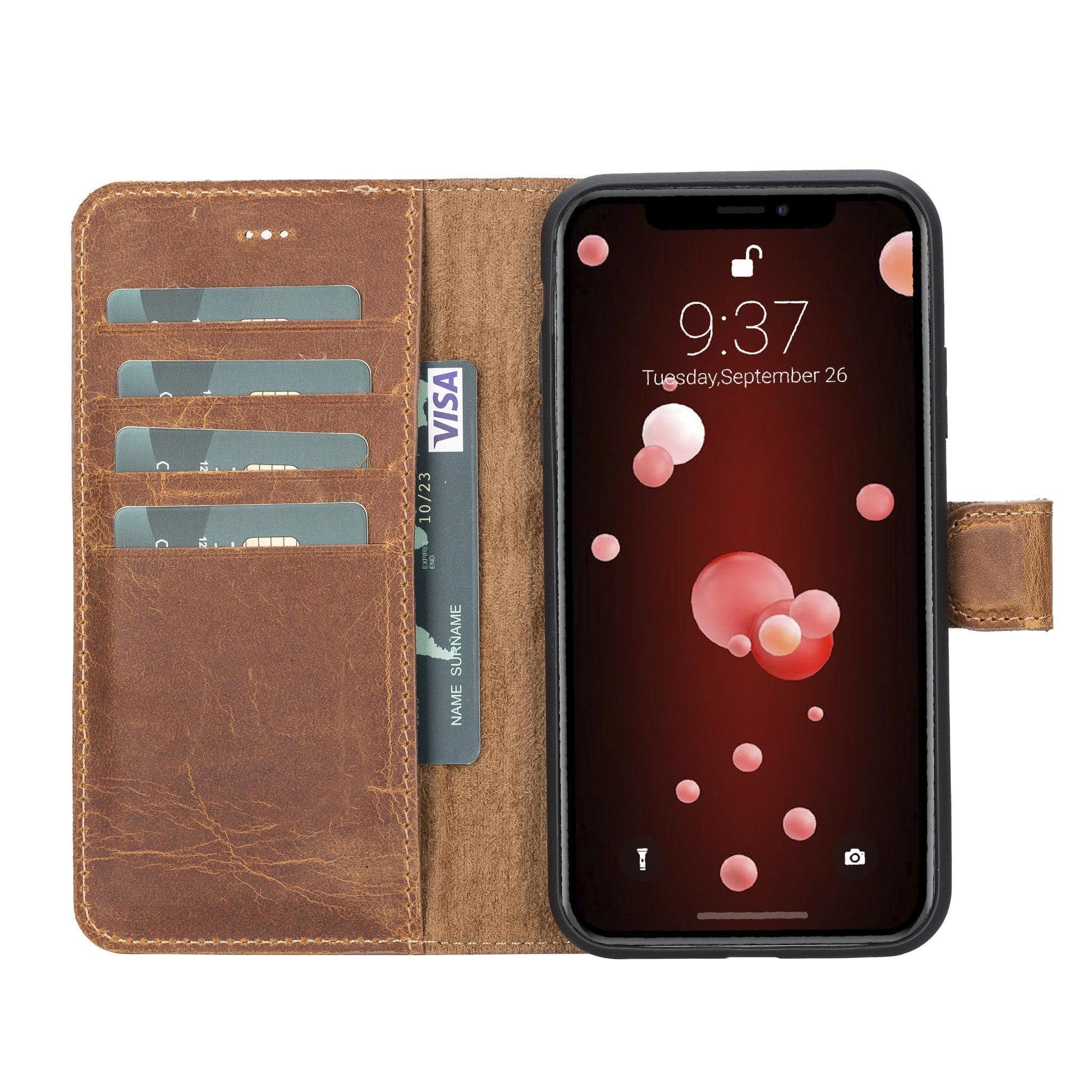 B2B - Apple iPhone XSM Detachable Leather Case / MW Bouletta B2B