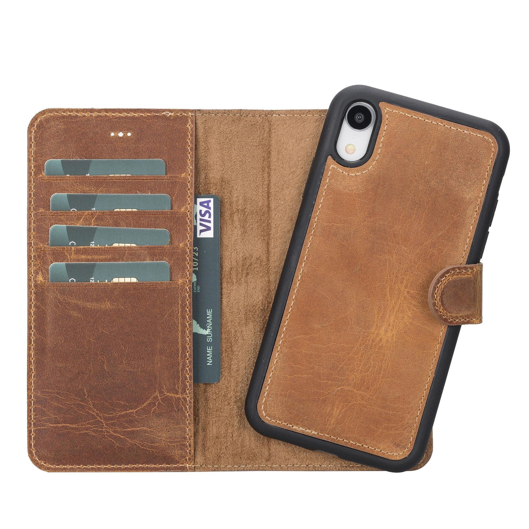 B2B - Apple iPhone XSM Detachable Leather Case / MW Bouletta B2B