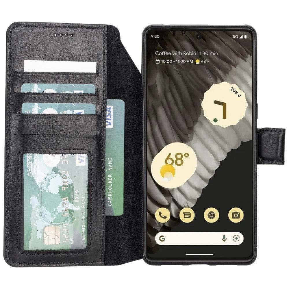 B2B - Google Pixel 7 Series Detachble Leather Magic Wallet Case Bouletta B2B