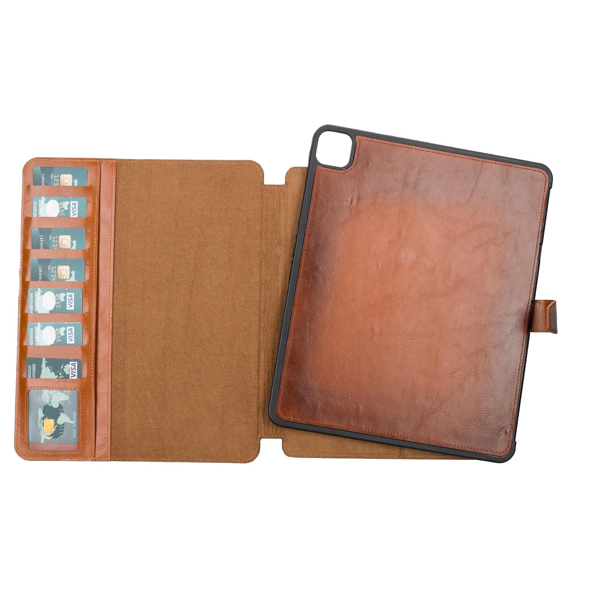 B2B - iPad Series Leather Wallet Case RST2EF / iPadpro 12.9 2021 Bouletta B2B