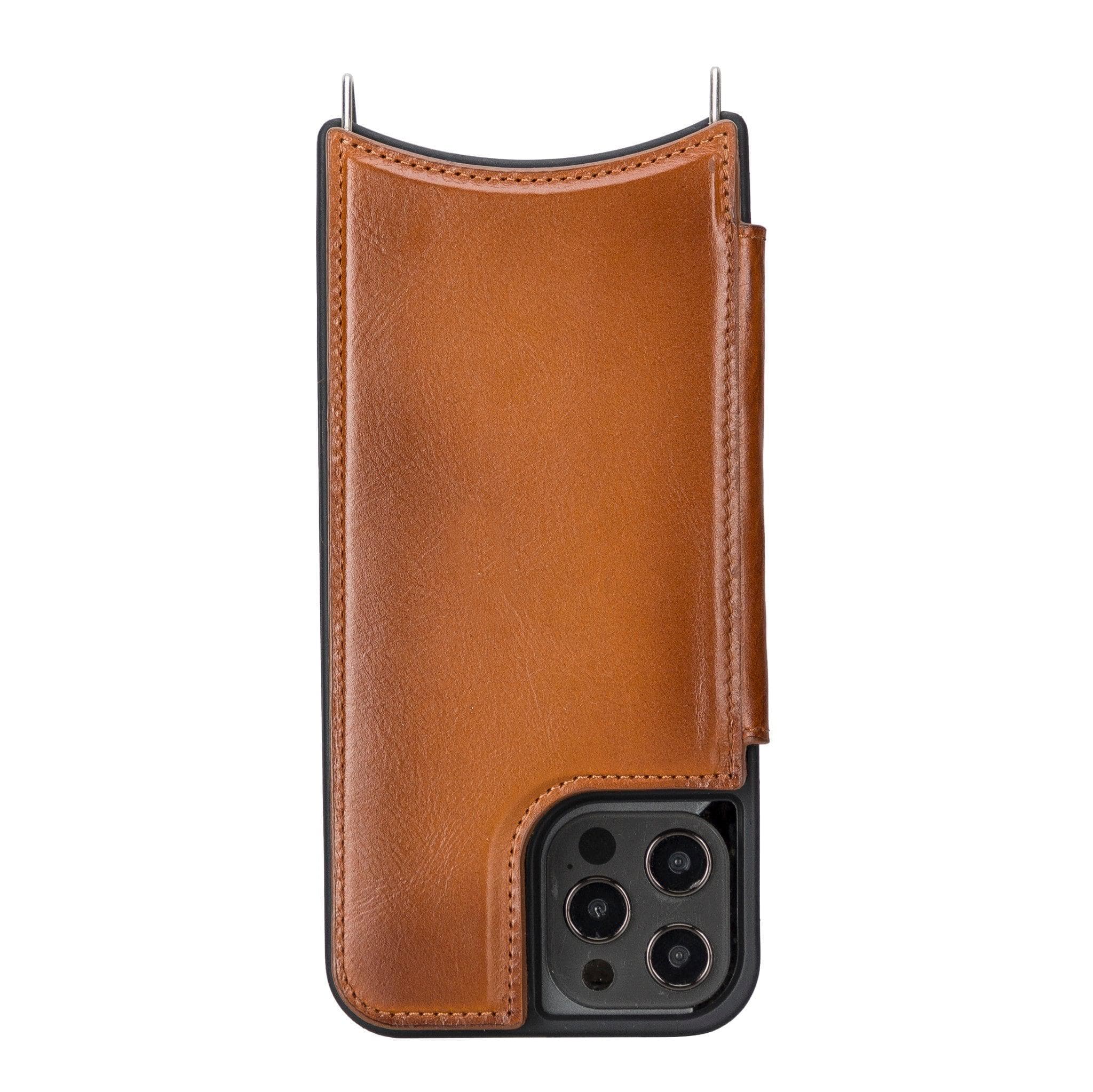 B2B- iPhone 12 Series Leather Saff UFW Plain Strap Bouletta B2B