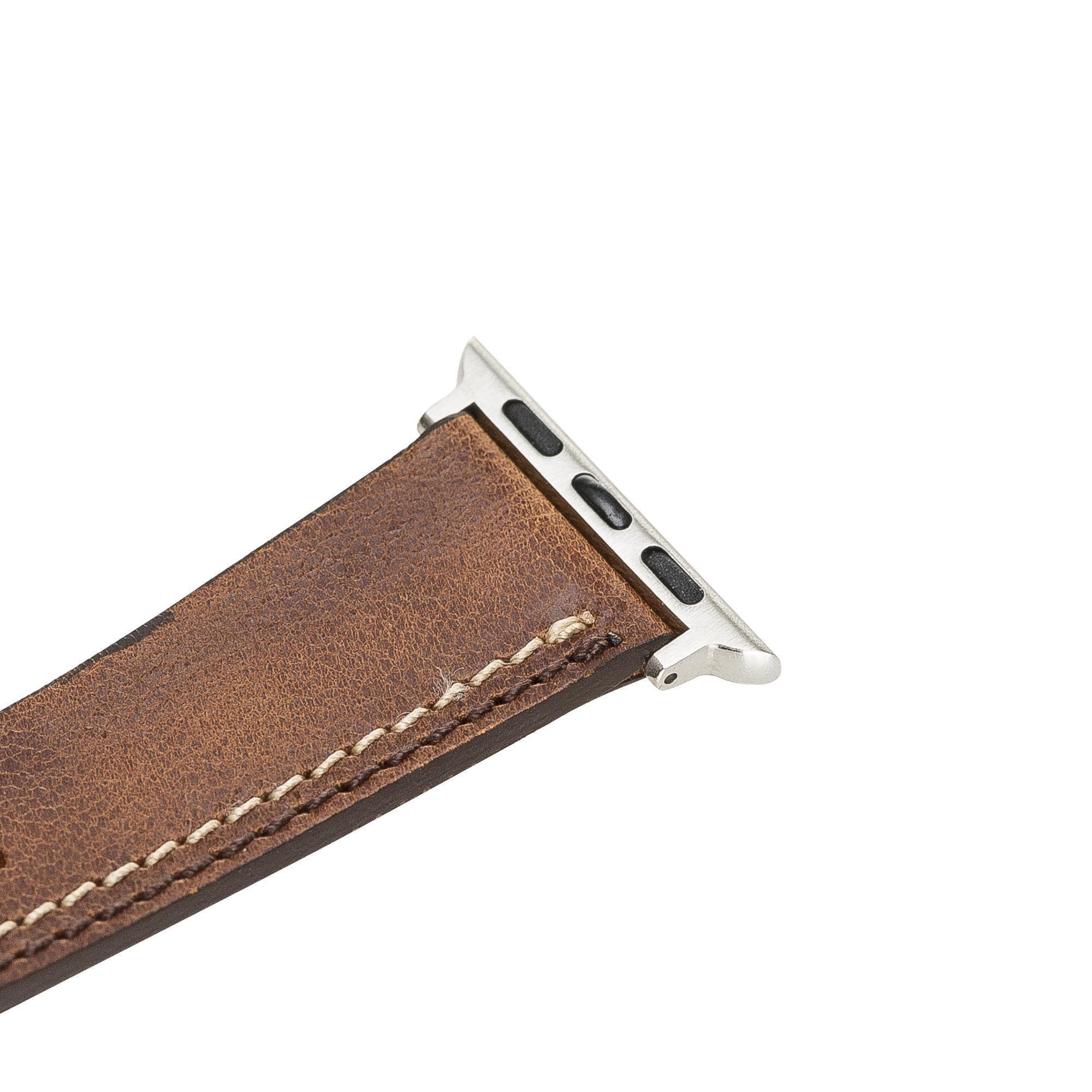 Leather Apple Watch Bands - BA3 Style