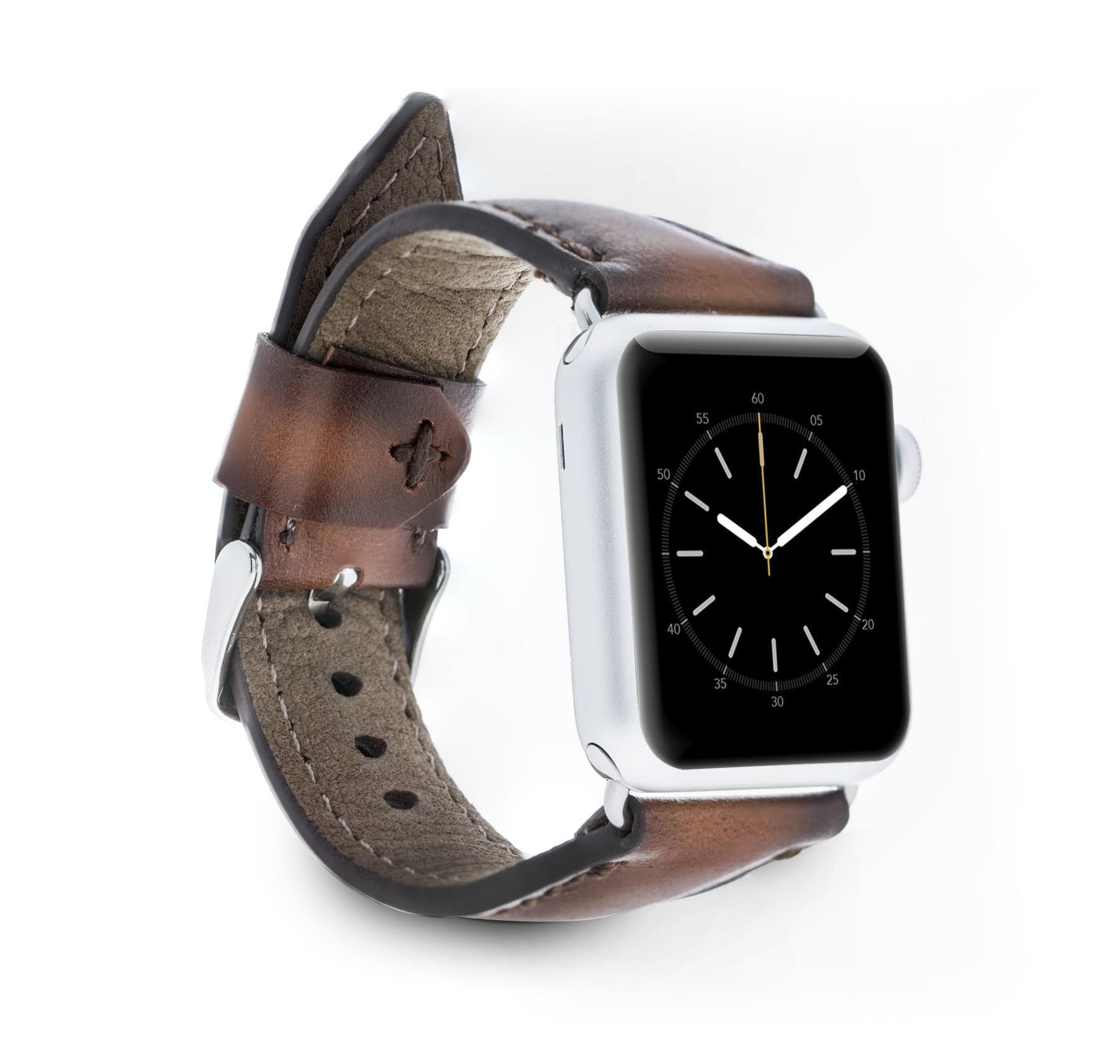 B2B - Leather Apple Watch Bands - Classic Style SM26 Bouletta B2B