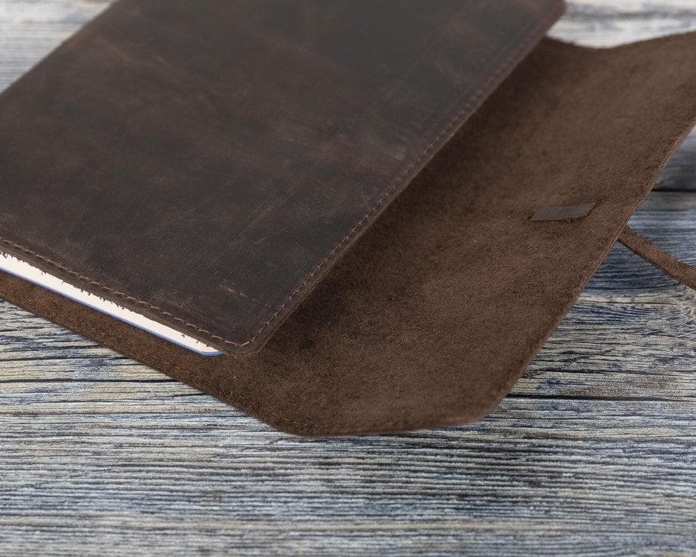 B2B- Leather Diary Cover Brown Bouletta