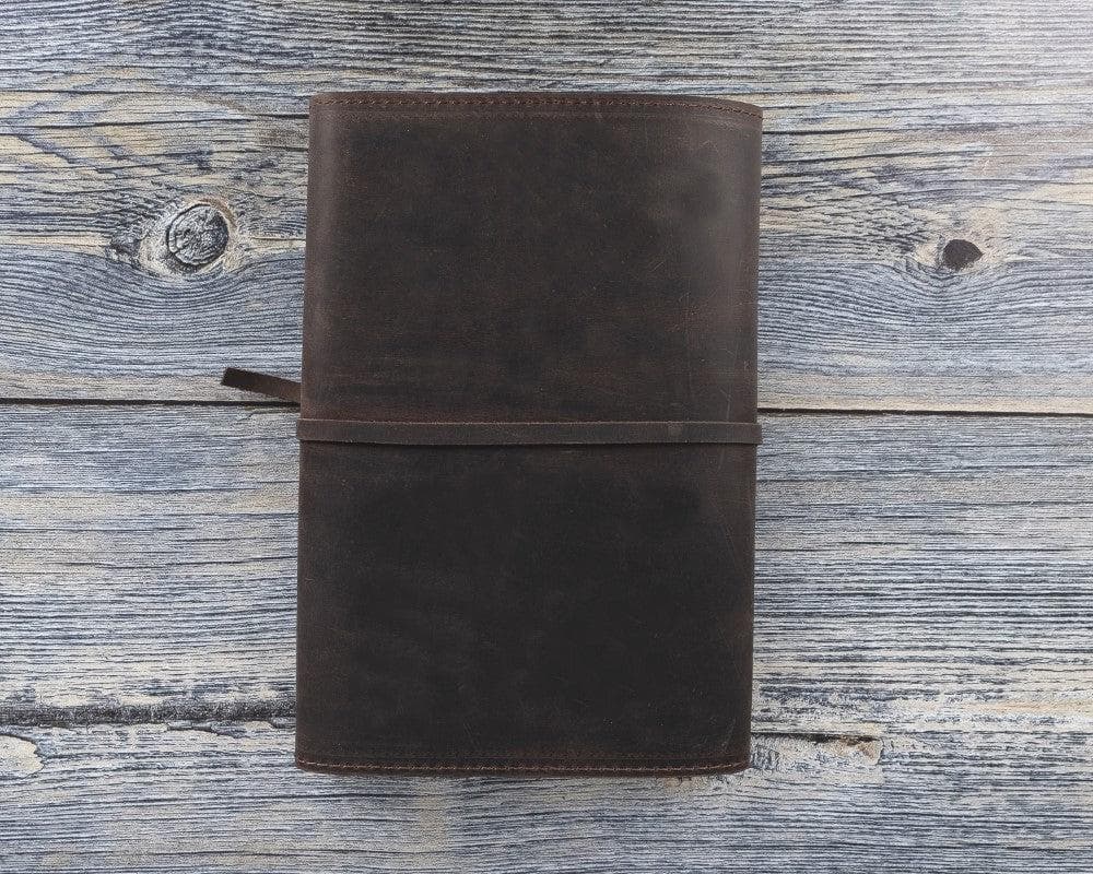 B2B- Leather Diary Cover Brown Bouletta
