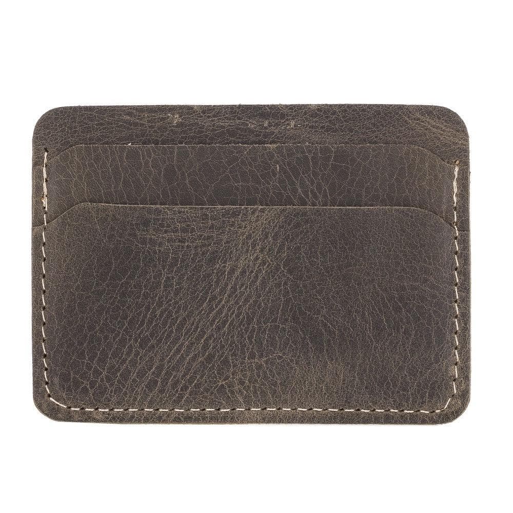 B2B - Leather Man Wallet Dark Brown Bouletta