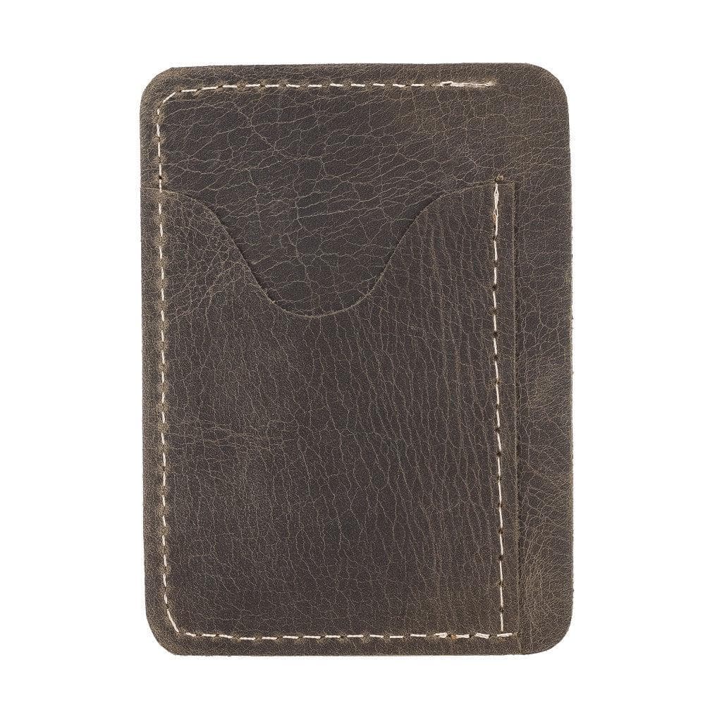 B2B - Leather Man Wallet Dark Brown Bouletta