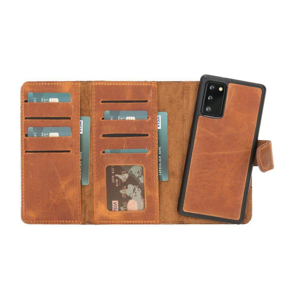 Samsung Galaxy Note 20 Leather SANTA Wallet Case