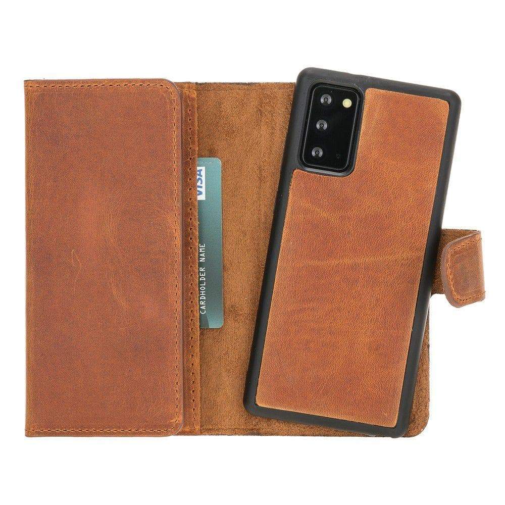 Samsung Galaxy Note 20 Leather SANTA Wallet Case