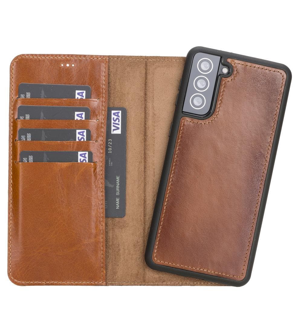 Samsung Galaxy S21 Series Detachable Leather Case / MW