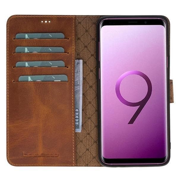 Samsung Galaxy S9 Plus Detachable Leather Case / MW