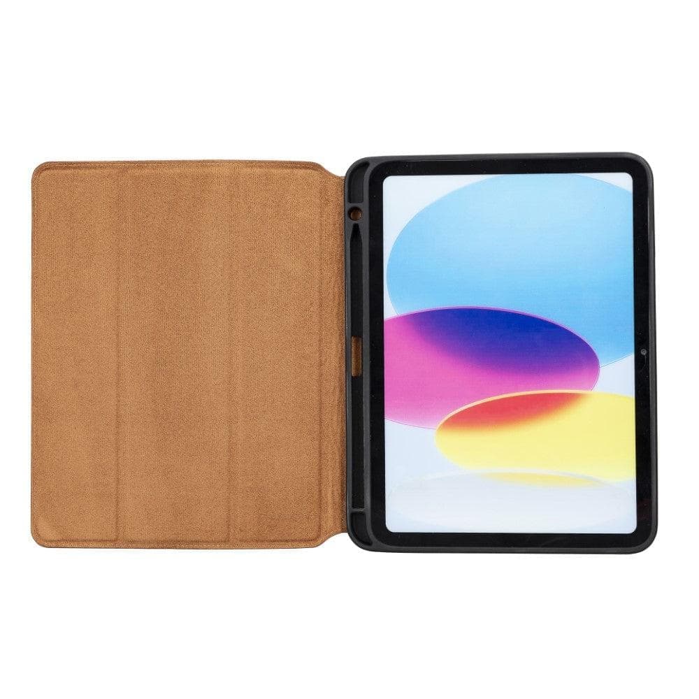 B2B - Trigon Leather iPad Cases 10.9" iPad 10.Generation 2022 / Rustic Tan Bouletta B2B