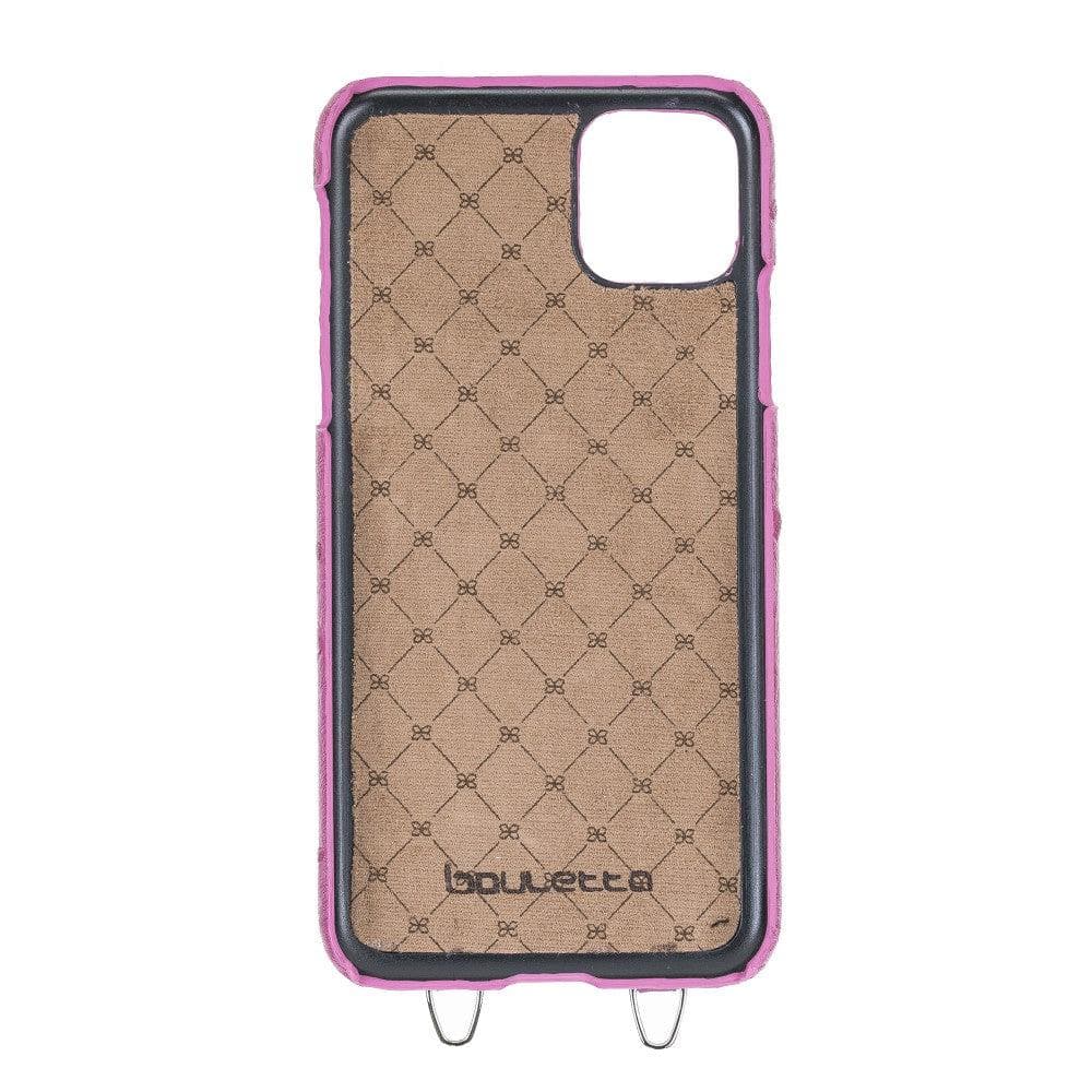 Bouletta iPhone 11 Series Leather Saff Umw Plain Strap Bouletta