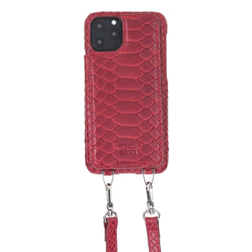 Bouletta iPhone 11 Series Leather Saff Umw Plain Strap Bouletta