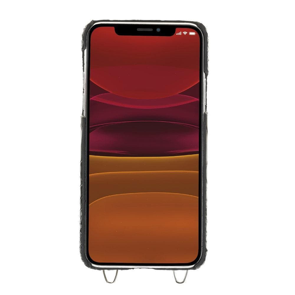 Bouletta iPhone 11 Series Leather Saff Umw Plain Strap Bouletta