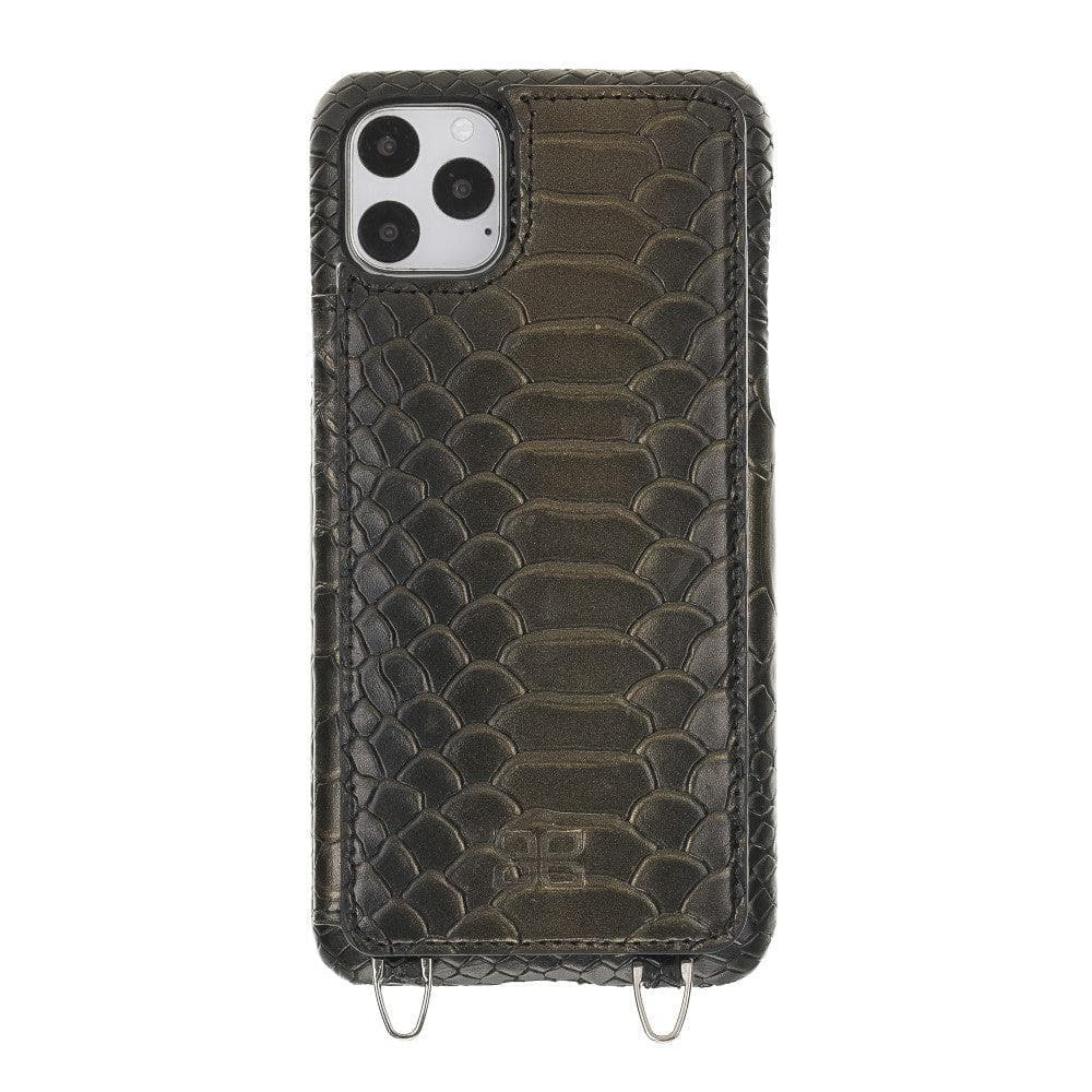 Bouletta iPhone 11 Series Leather Saff Umw Plain Strap Bouletta