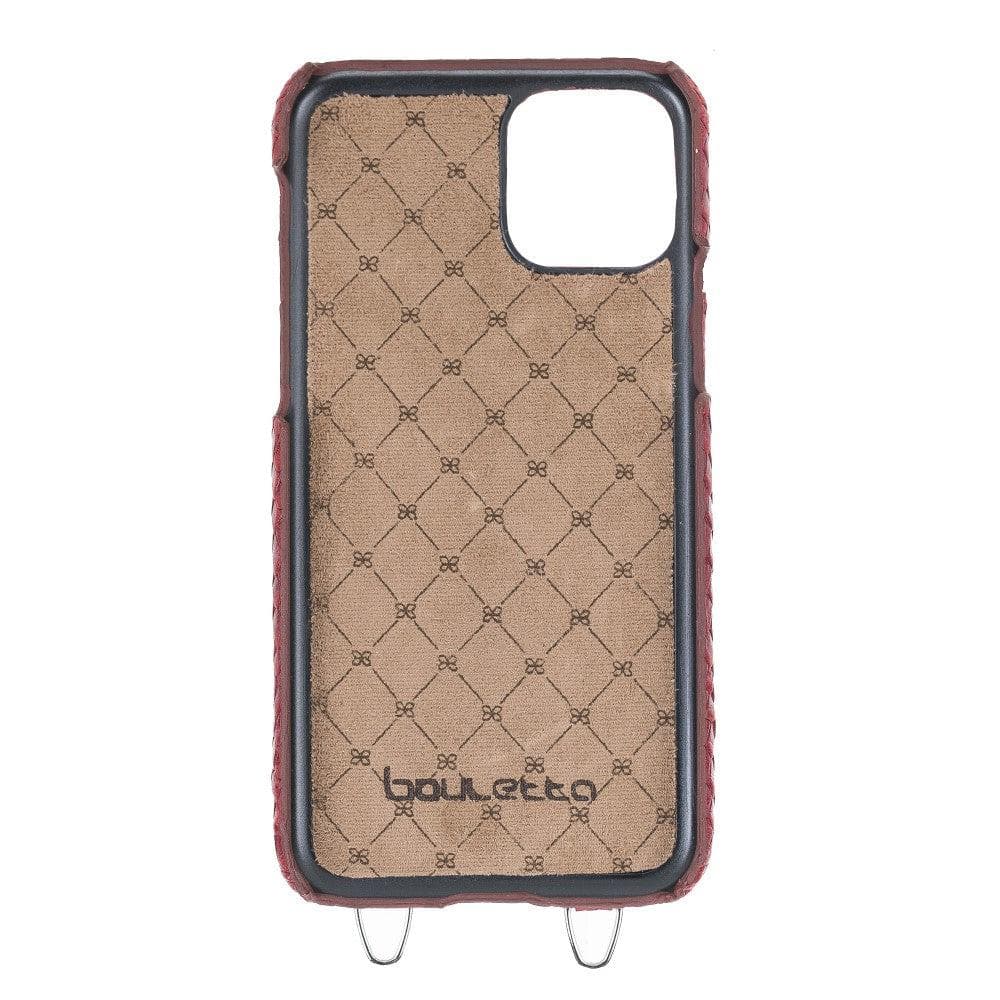 Bouletta iPhone 11 Series Leather Saff Umw Plain Strap Bouletta