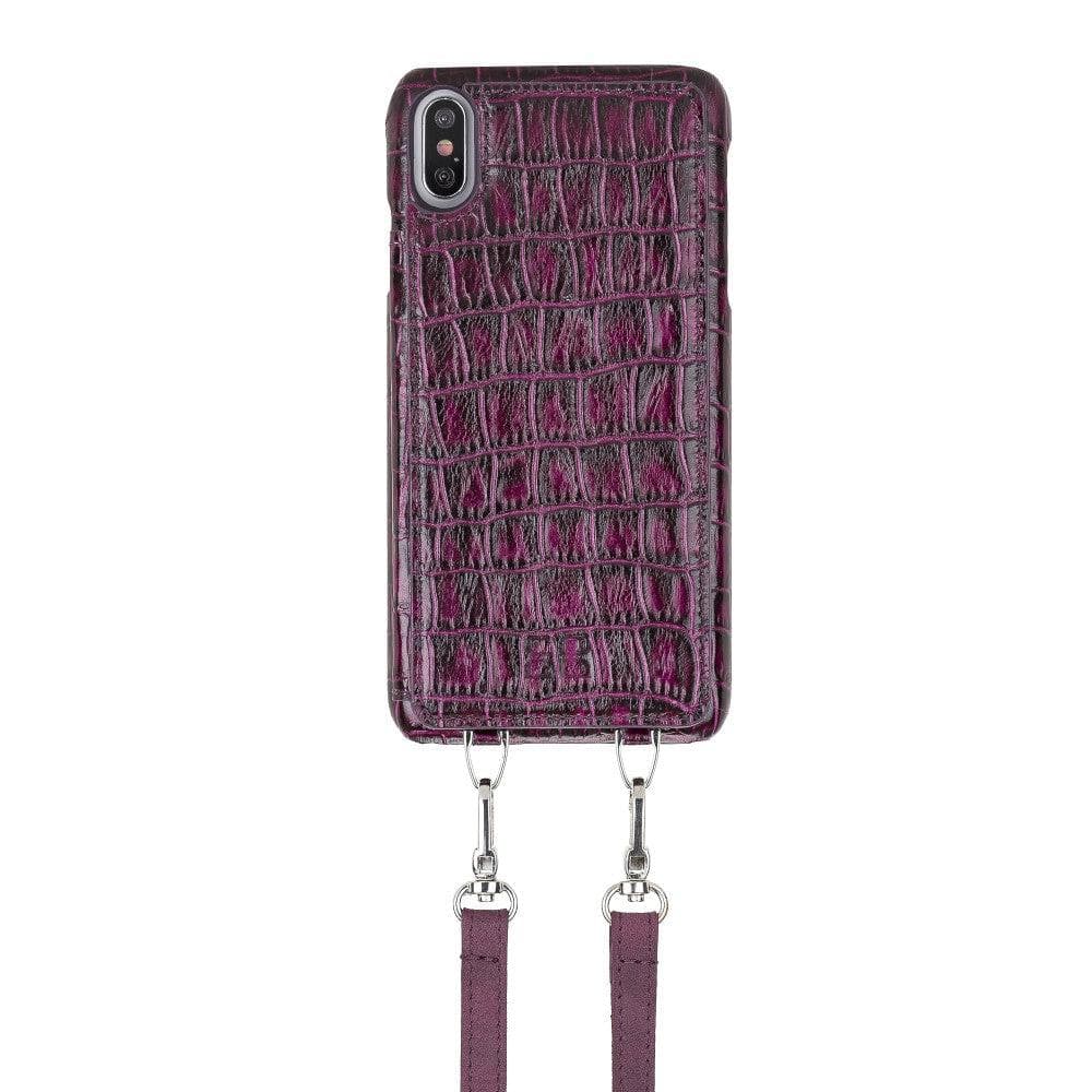 Bouletta iPhone X Series Leather Saff Umw Plain Strap Bouletta