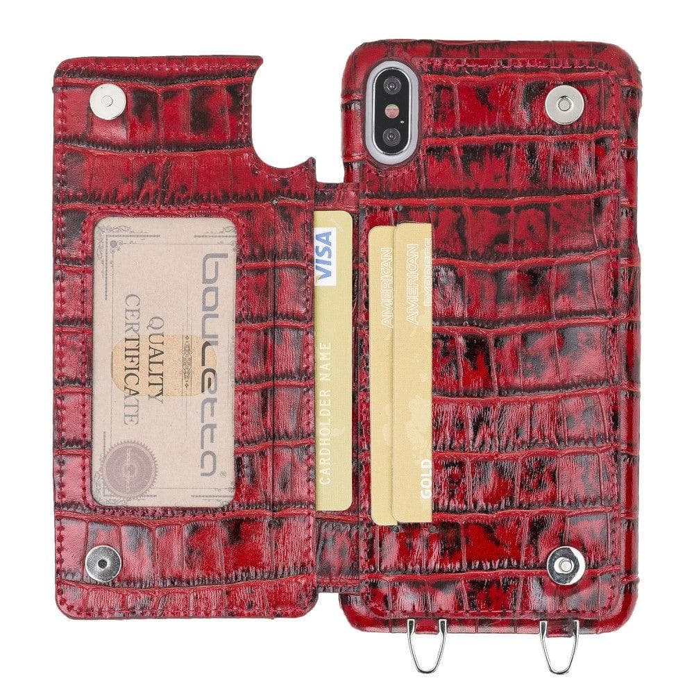 Bouletta iPhone X Series Leather Saff Umw Plain Strap Bouletta LTD