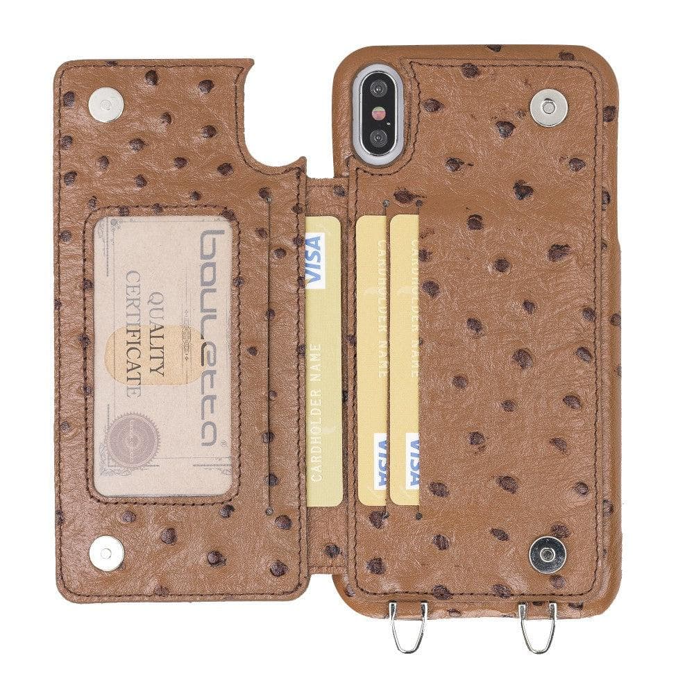 Bouletta iPhone X Series Leather Saff Umw Plain Strap Bouletta LTD