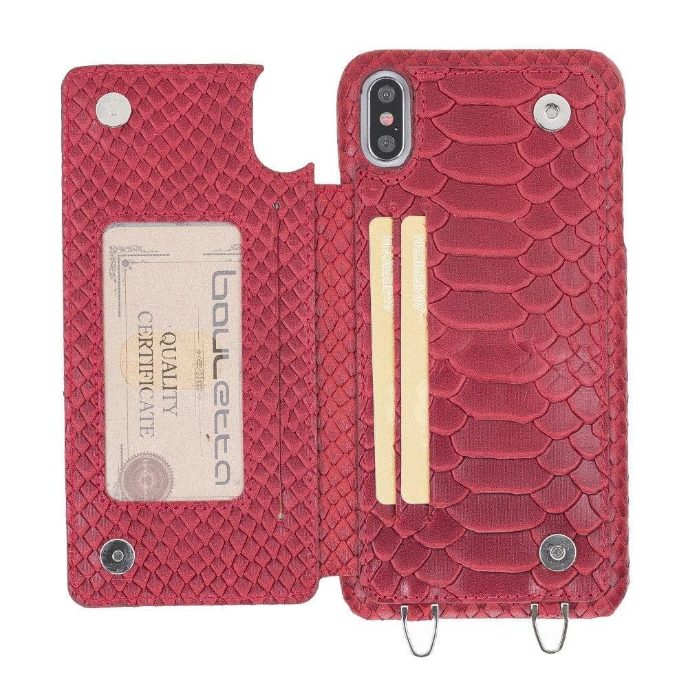 Bouletta iPhone X Series Leather Saff Umw Plain Strap Bouletta LTD