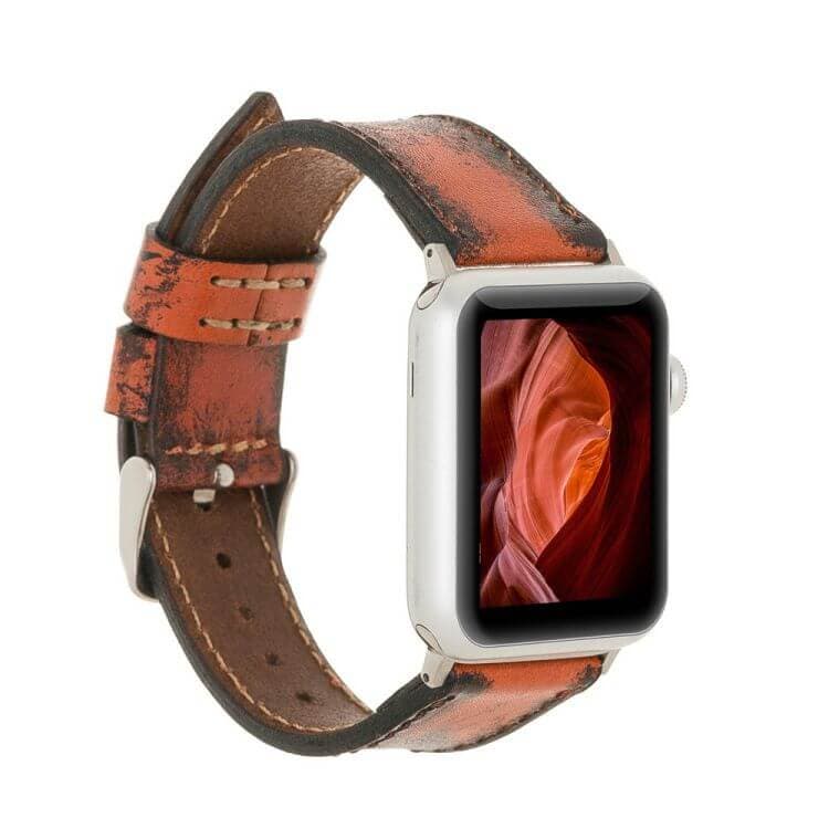 Churchill Apple Watch Leather Strap V8 Bouletta