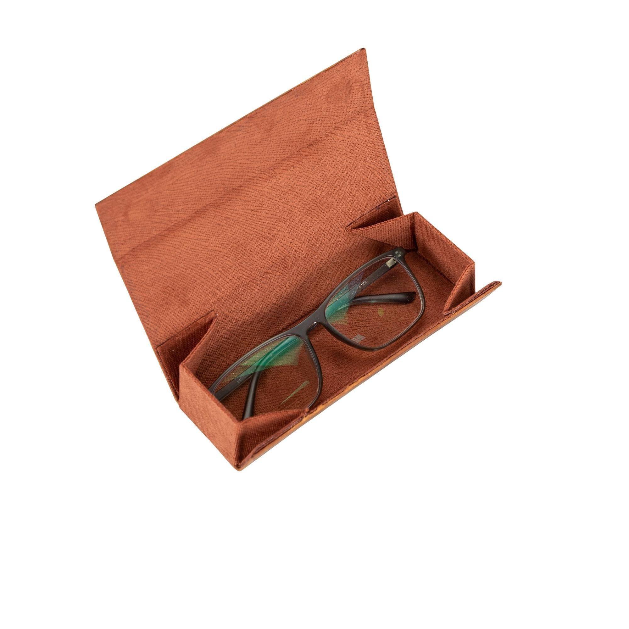 Clever Leather Glasses Case Brown Bouletta LTD